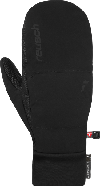 Reusch Kavik TOUCH-TEC STORMBLOXX Mitten 6407489 7700 black front